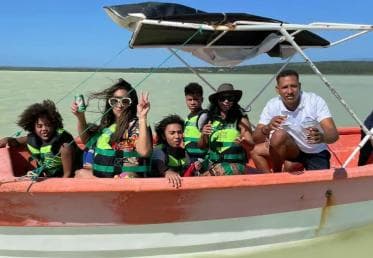 Barahona: Tagesausflug zur Bahía de las Águilas und zur Laguna Oviedo — Guided tour and outdoor activity
