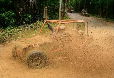 Soukromé: Jungle Buggy Zipline Combo Adventure na La Hacienda — Guided tour and outdoor activity
