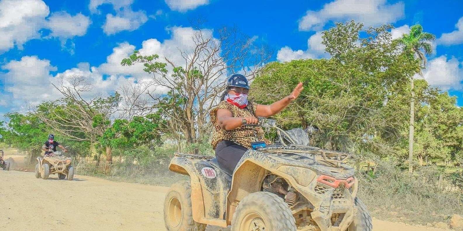From punta: 4 wheels ATV 4x4 adventur+Macao beach and Cenote - Image 9