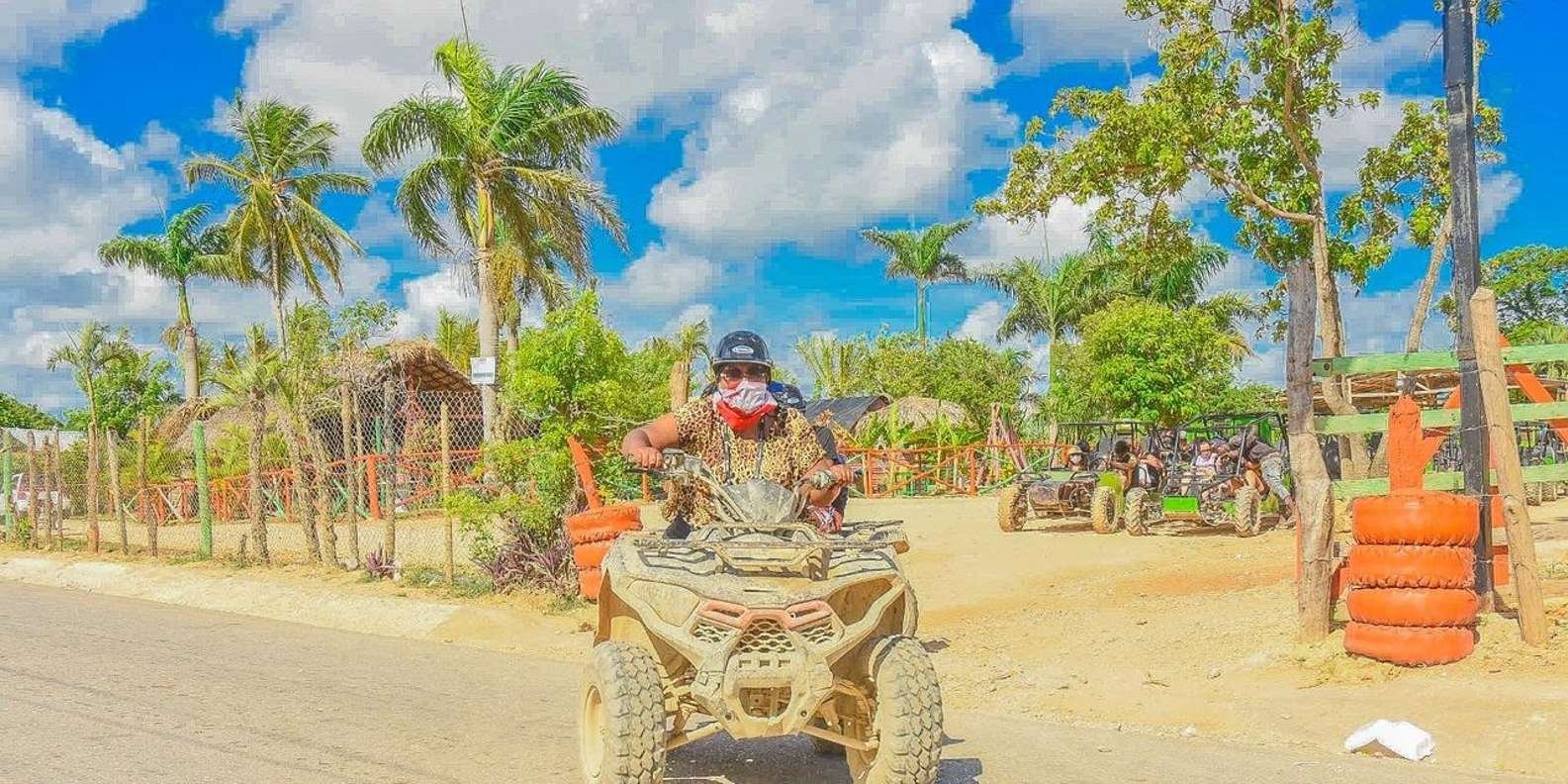 From punta: 4 wheels ATV 4x4 adventur+Macao beach and Cenote - Image 10